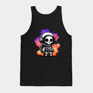 Astronaut Skeleton Tank Top